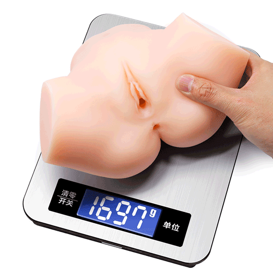 ישבן ריאליסטי רוטט 2 חורים