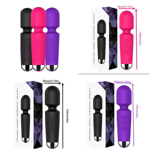 מיני ראש עיסוי רוטט