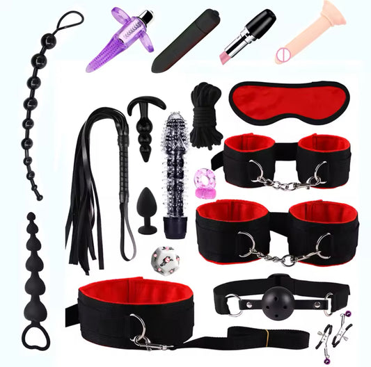 סט סאדו BDSM 19 חלקים