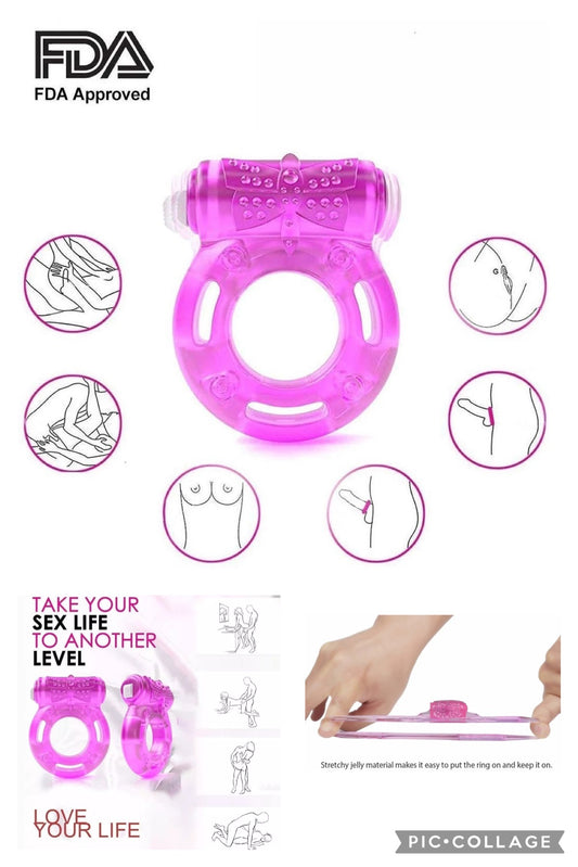 טבעת סיליקון רוטטת