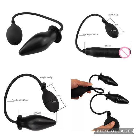 פלאג גומי גדול מתנפח