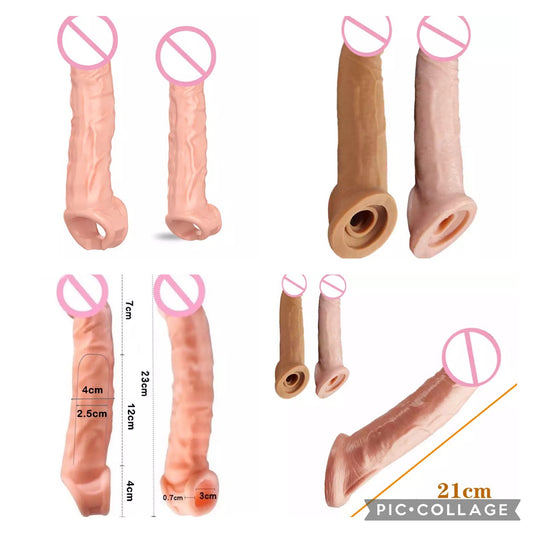 שרוול קונדום גדול ועבה מאוד 21 מאריך ומעבה