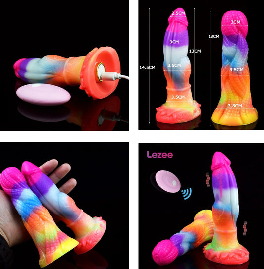 זין דרקון - דילדו/רוטט/זוהר/נטען