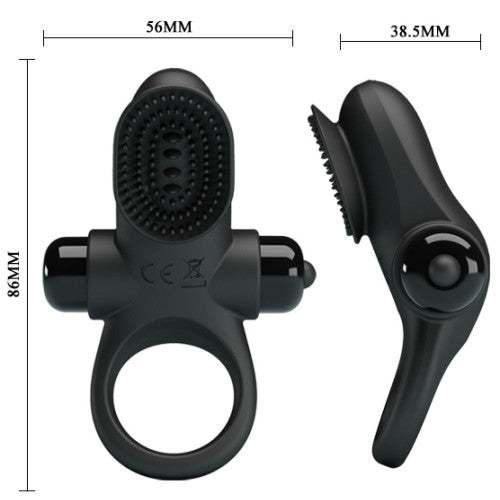 טבעת זין לגירוי הדגדגן 10 מצבים