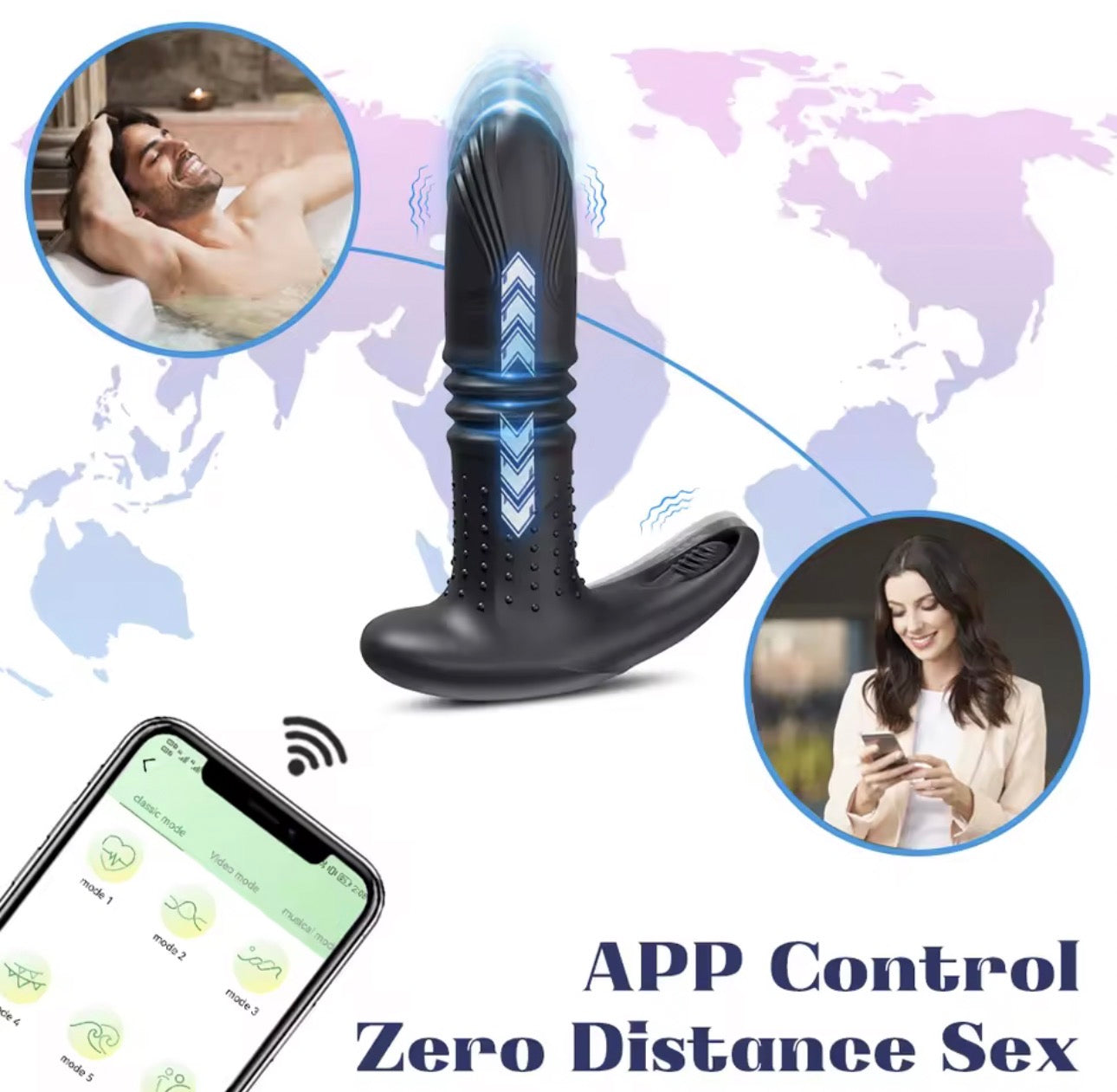 ויברטור ערמונית מזיין App