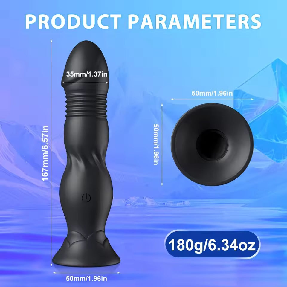 הטיל המזיין 9 מצבים- פלאג ואקום רוטט מזיין מתחמם App