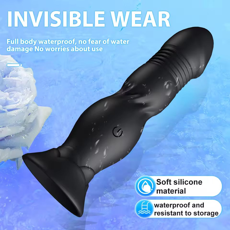 הטיל המזיין 9 מצבים- פלאג ואקום רוטט מזיין מתחמם App