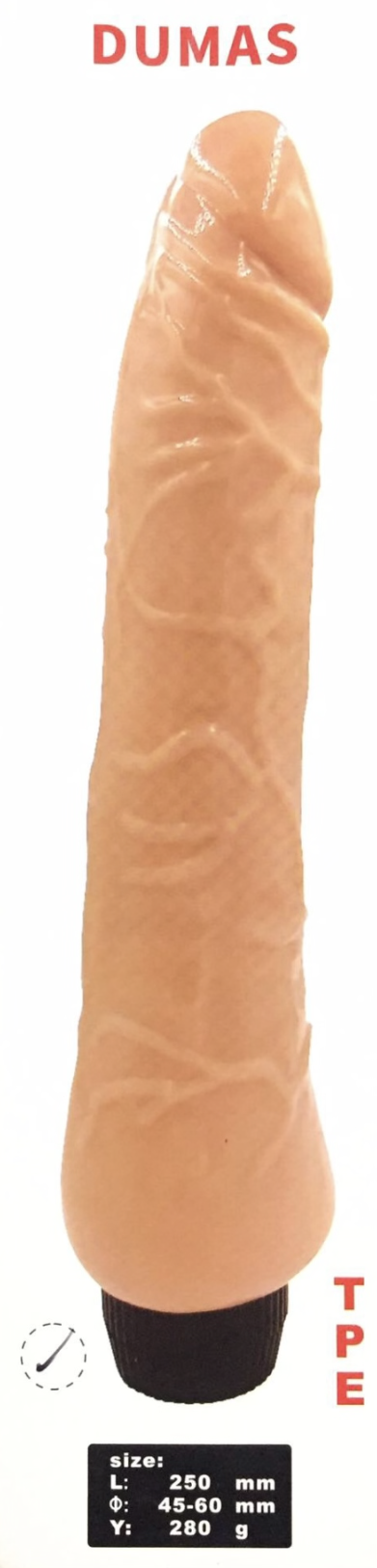 דילדו ויברטור 22.5 ס״מ