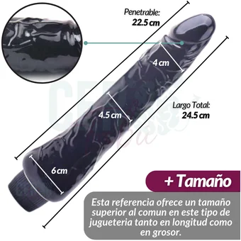 דילדו ויברטור 22.5 ס״מ