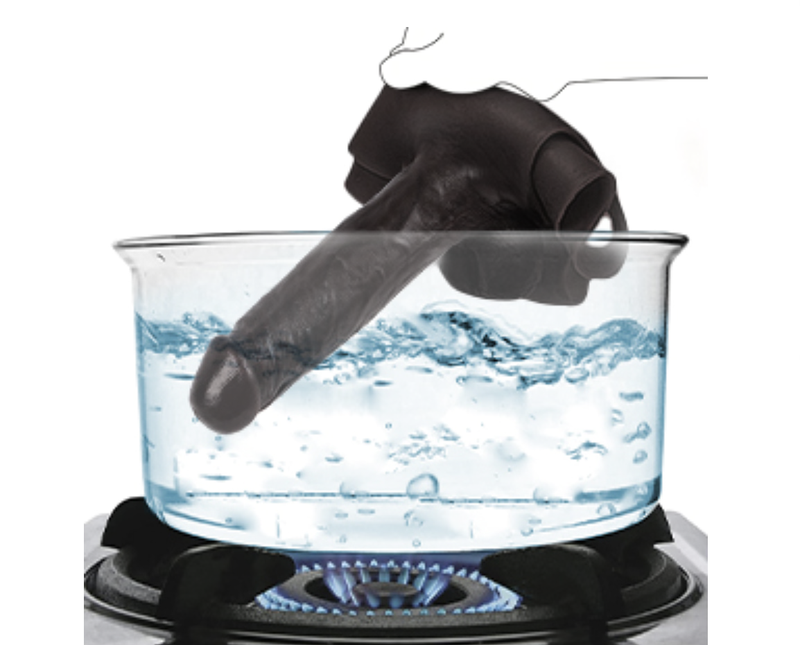 סטרפ און סיליקון חלול/לא חלול