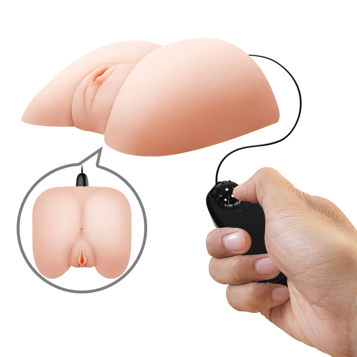 הישבן הרוטט 2 חורים