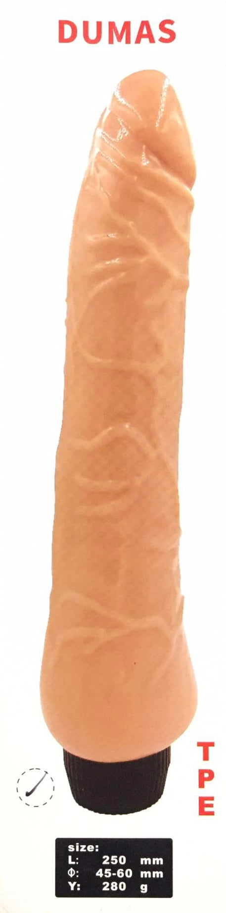 דילדו ויברטור 22.5 ס״מ