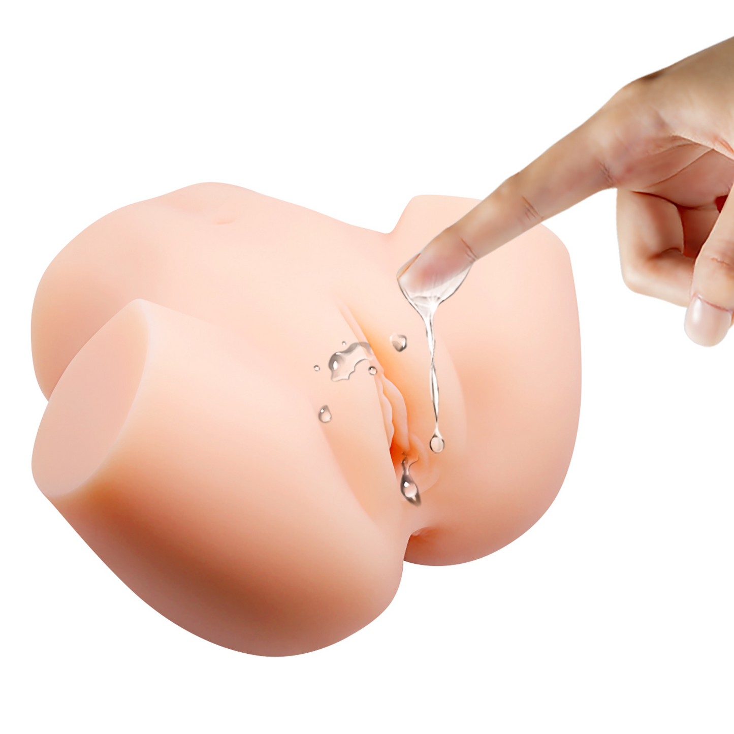 ישבן ריאליסטי רוטט 2 חורים