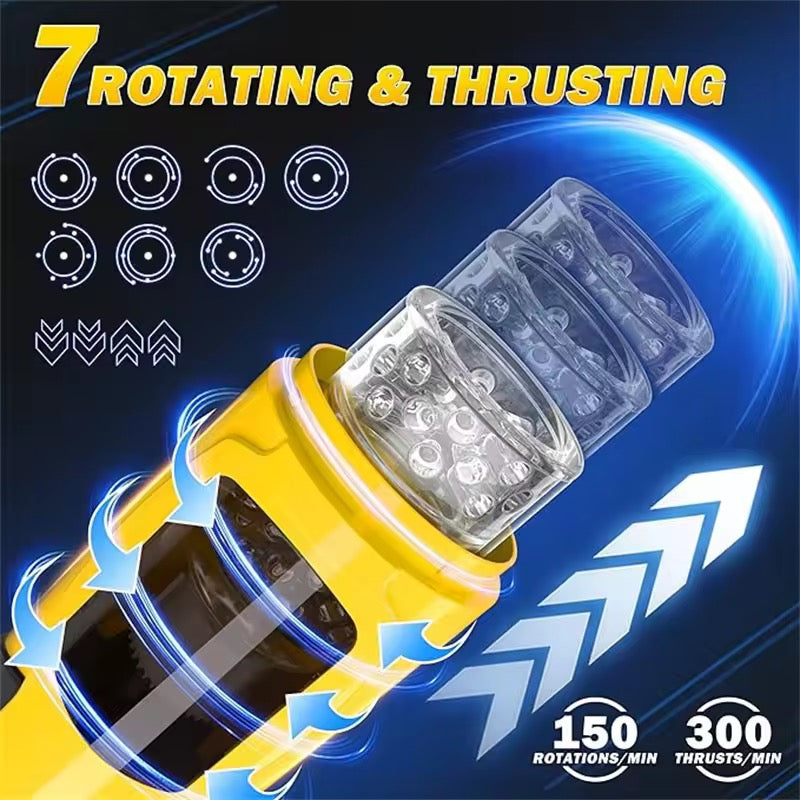 מאונן אוטומטי 7 מצבים 360 מעלות