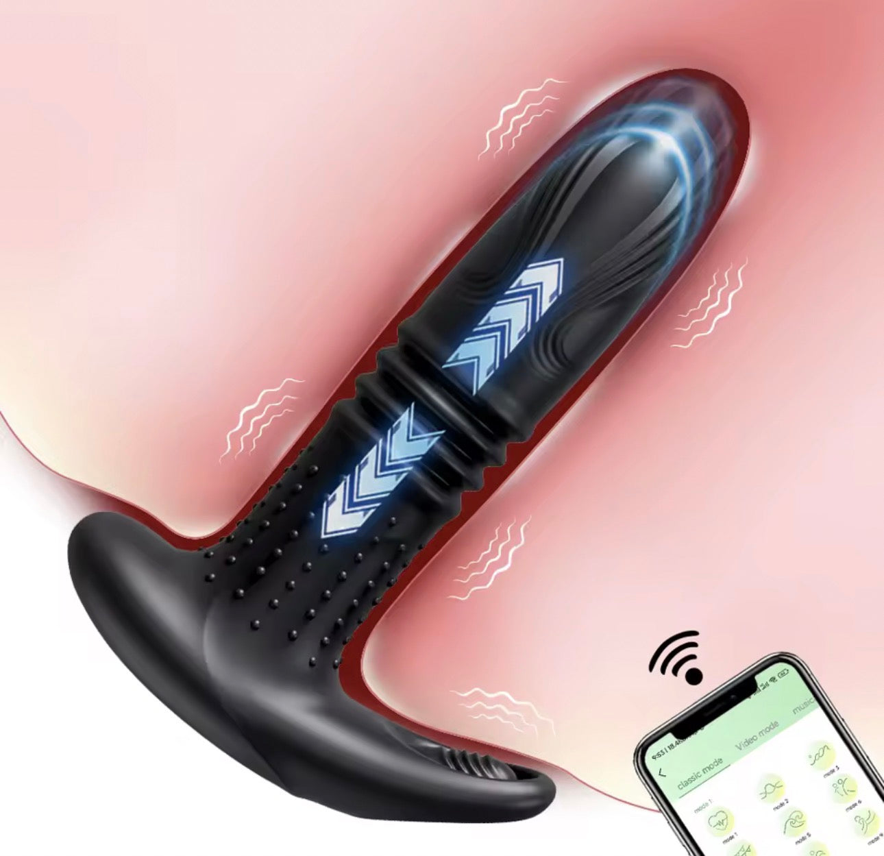 ויברטור ערמונית מזיין App