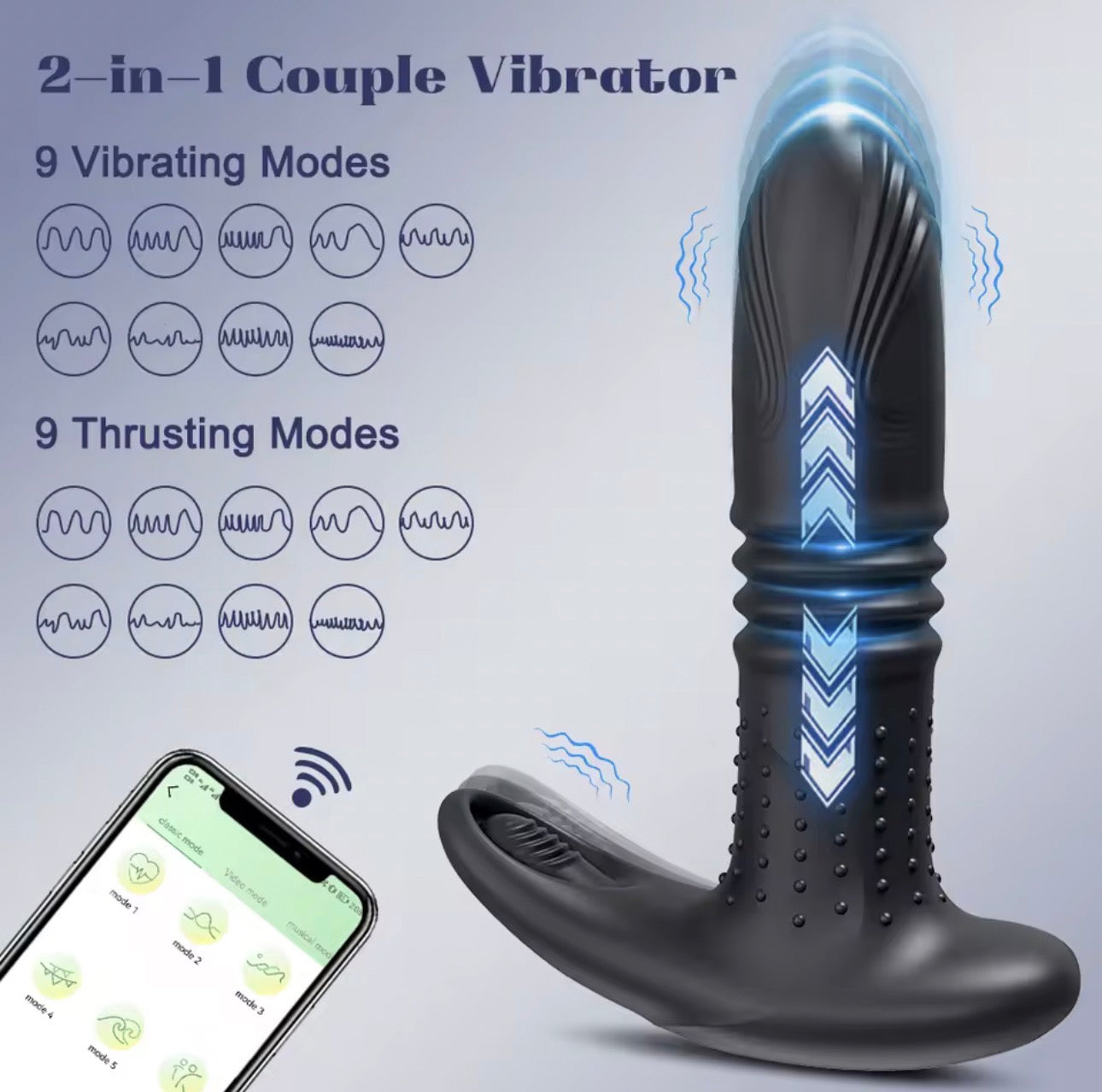 ויברטור ערמונית מזיין App