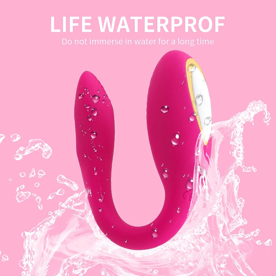 ויברטור מסאג׳ לאישה נטען עם שלט