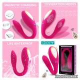 ויברטור מסאג׳ לאישה נטען עם שלט