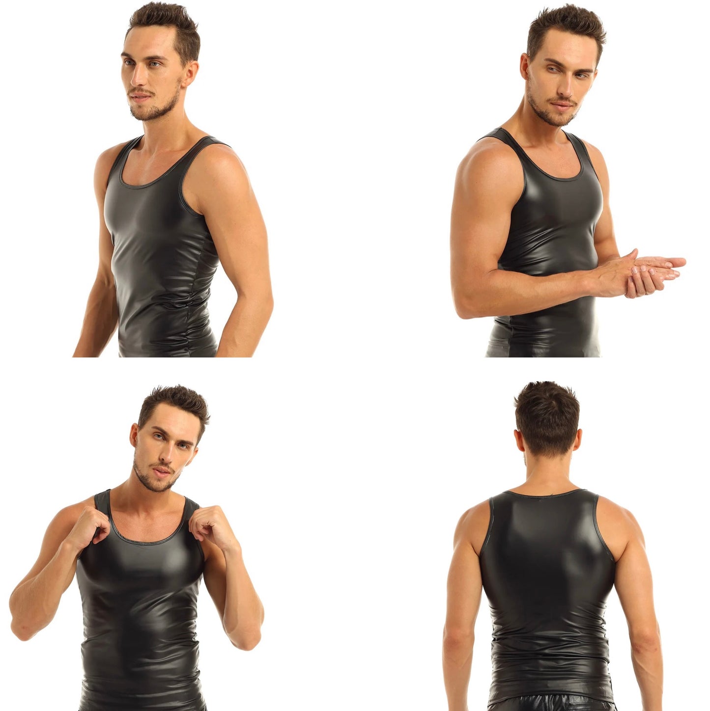 גופיית עור צמודה