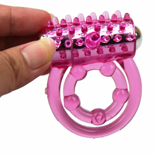 טבעת רוטטת כפולה CockRing Vibrates