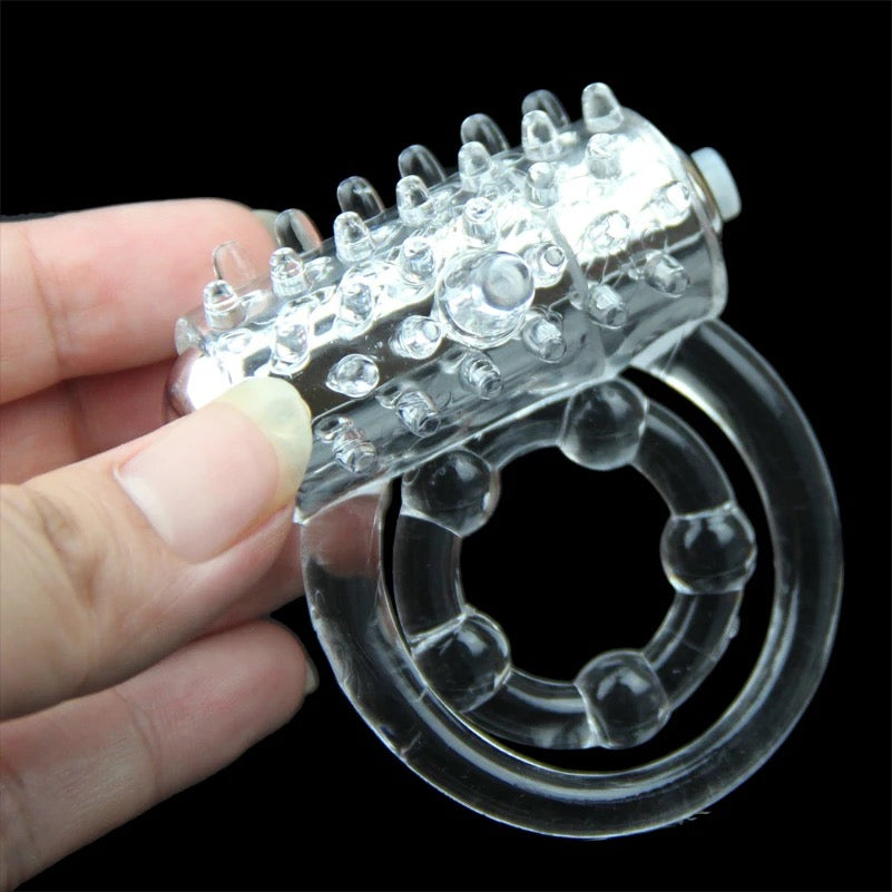 טבעת רוטטת כפולה CockRing Vibrates