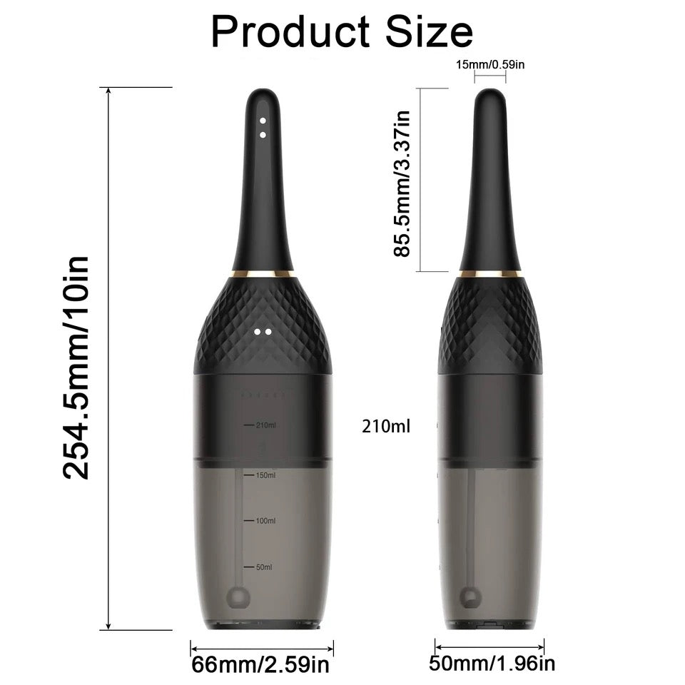 חוקן אישי חשמלי 5 כיווני זרימה נטען USB