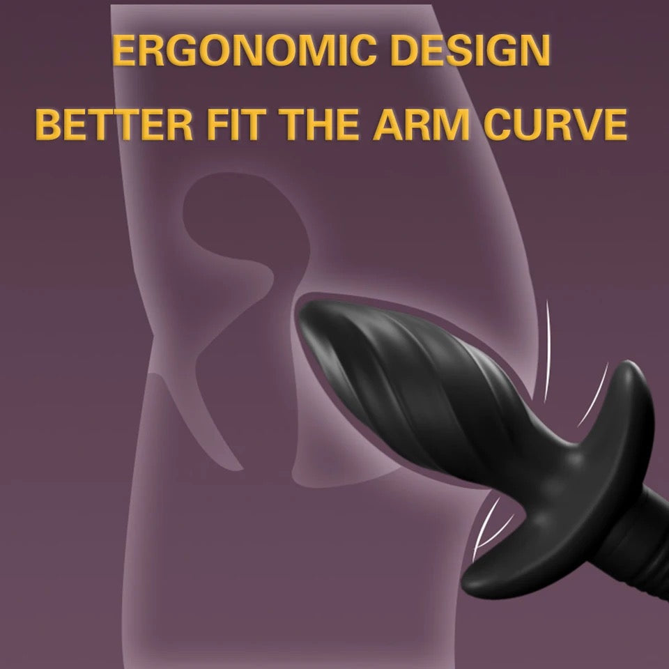 הזנב הרוטט - פלאג אנאלי בצורת זנב רוטט עם שלט