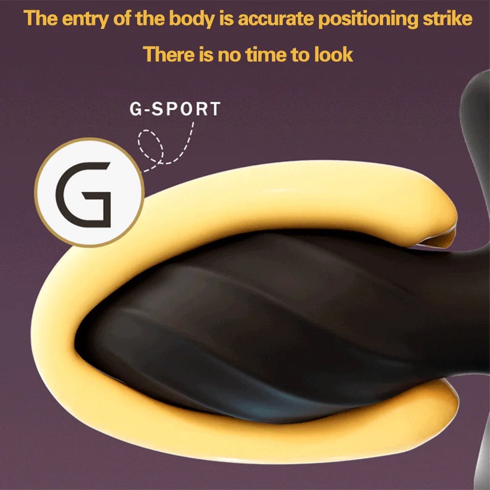 הזנב הרוטט - פלאג אנאלי בצורת זנב רוטט עם שלט