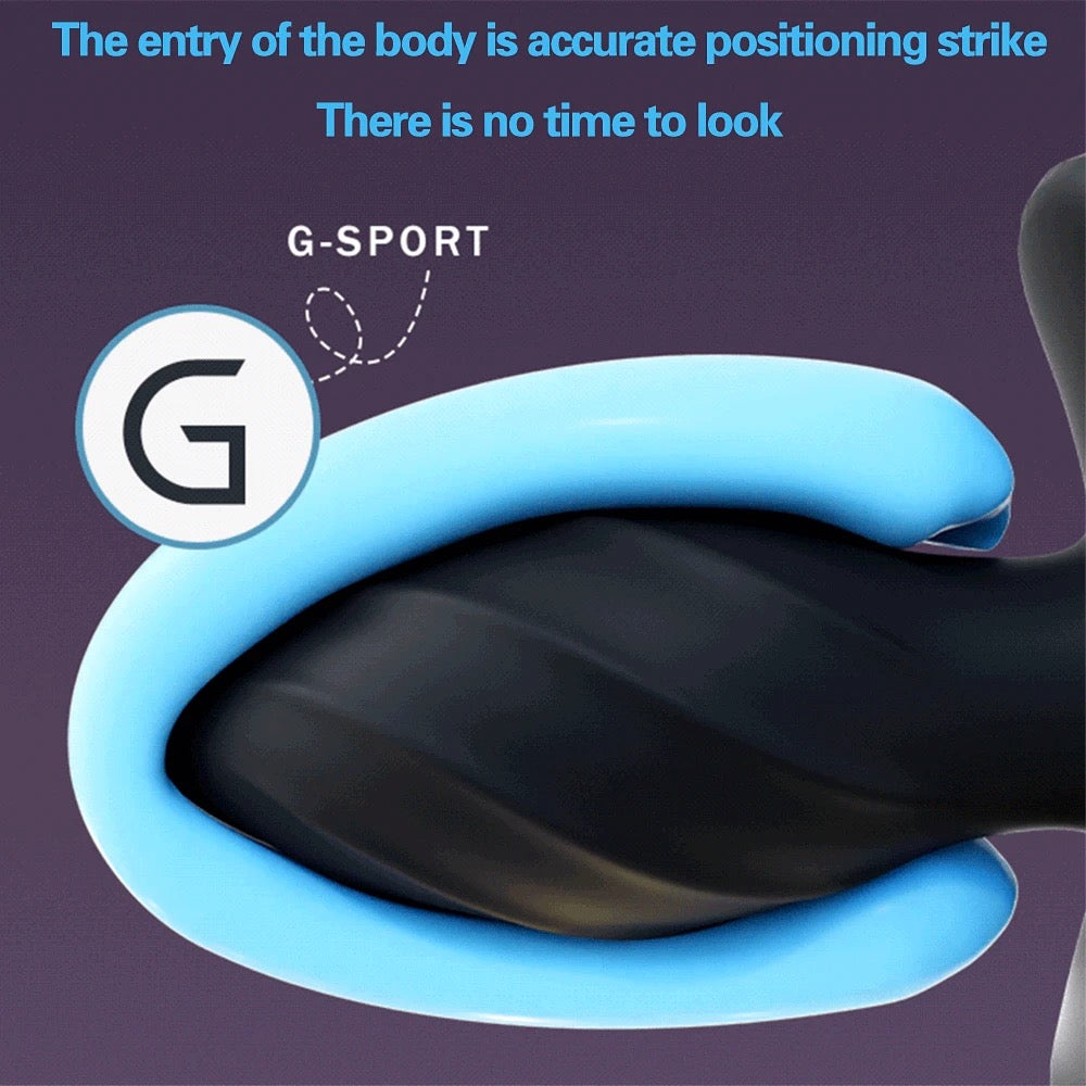 הזנב הרוטט - פלאג אנאלי בצורת זנב רוטט עם שלט