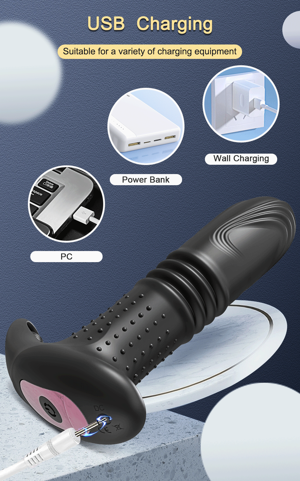 ויברטור ערמונית מזיין App